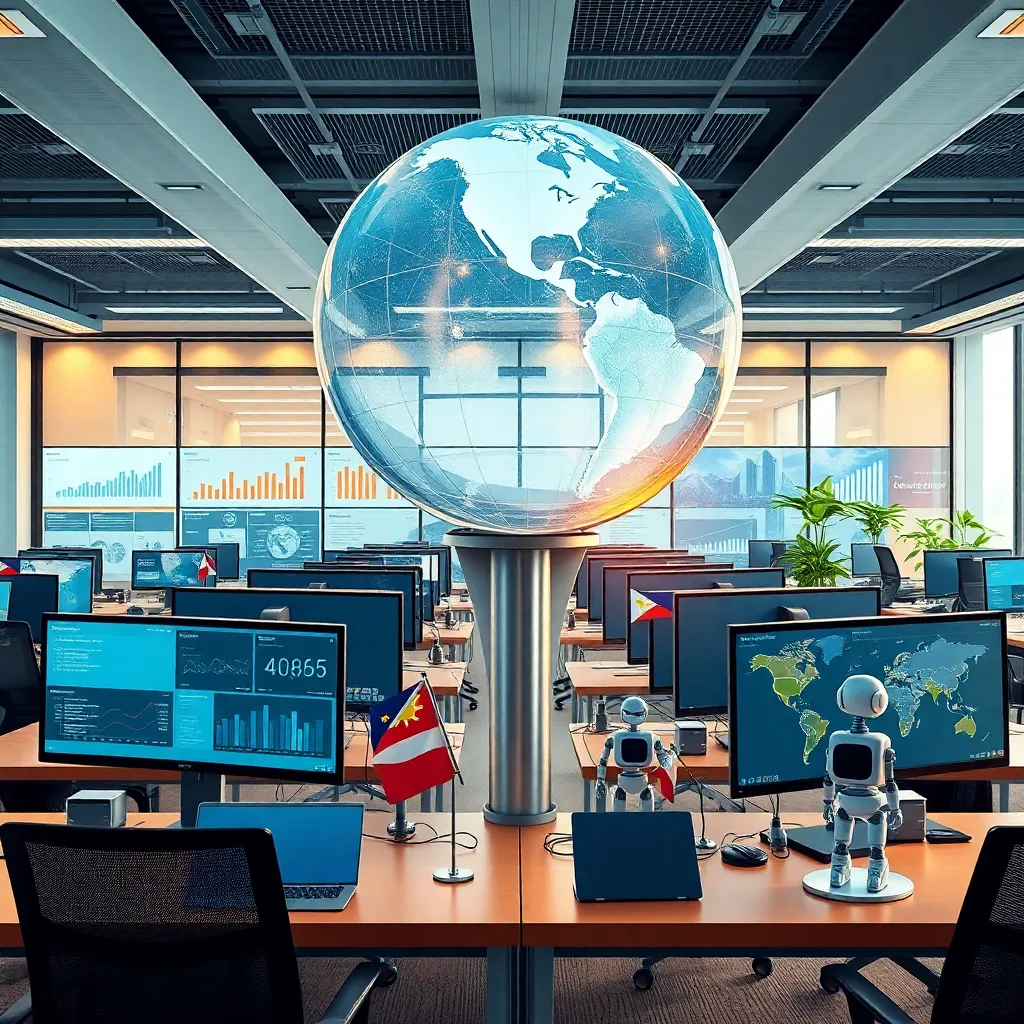 필리핀 에이전시 서비스 운영 구조