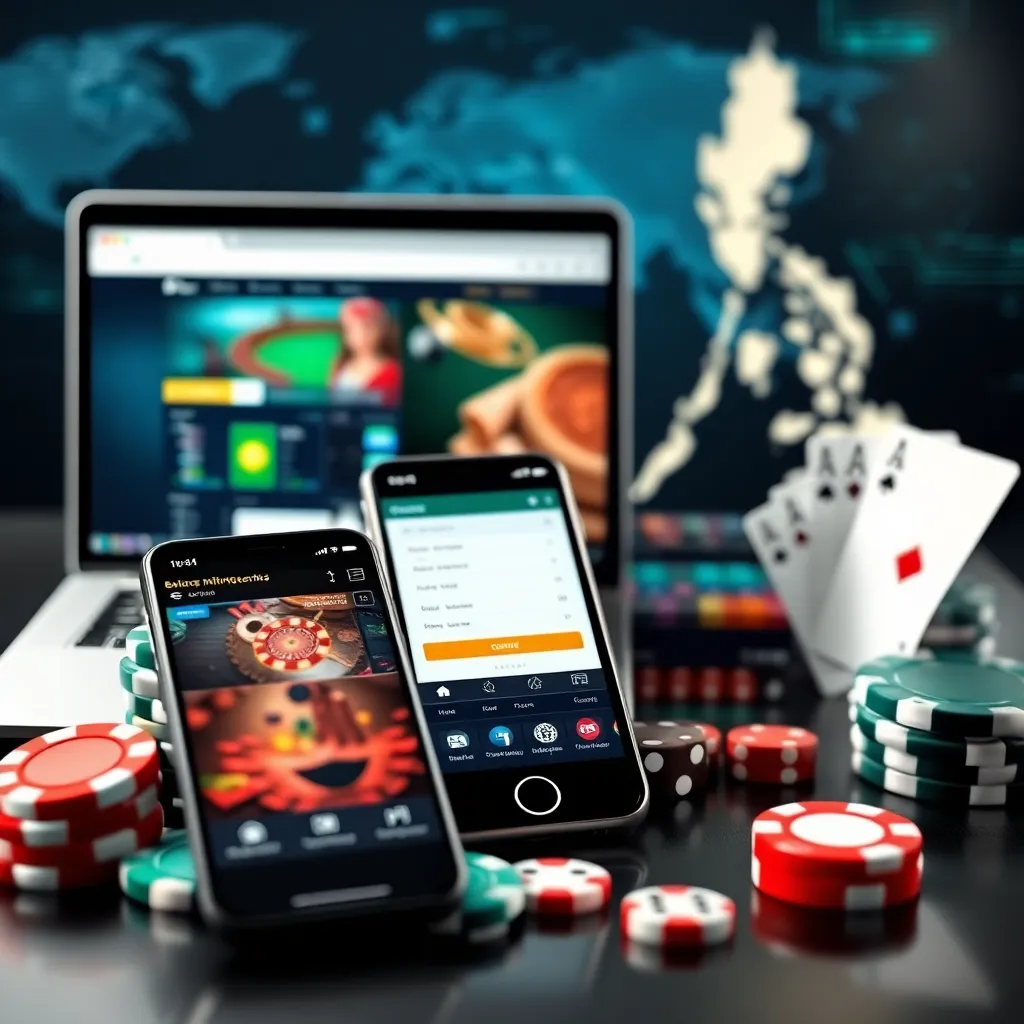 필리핀 현지 서비스 이용 절차 흐름